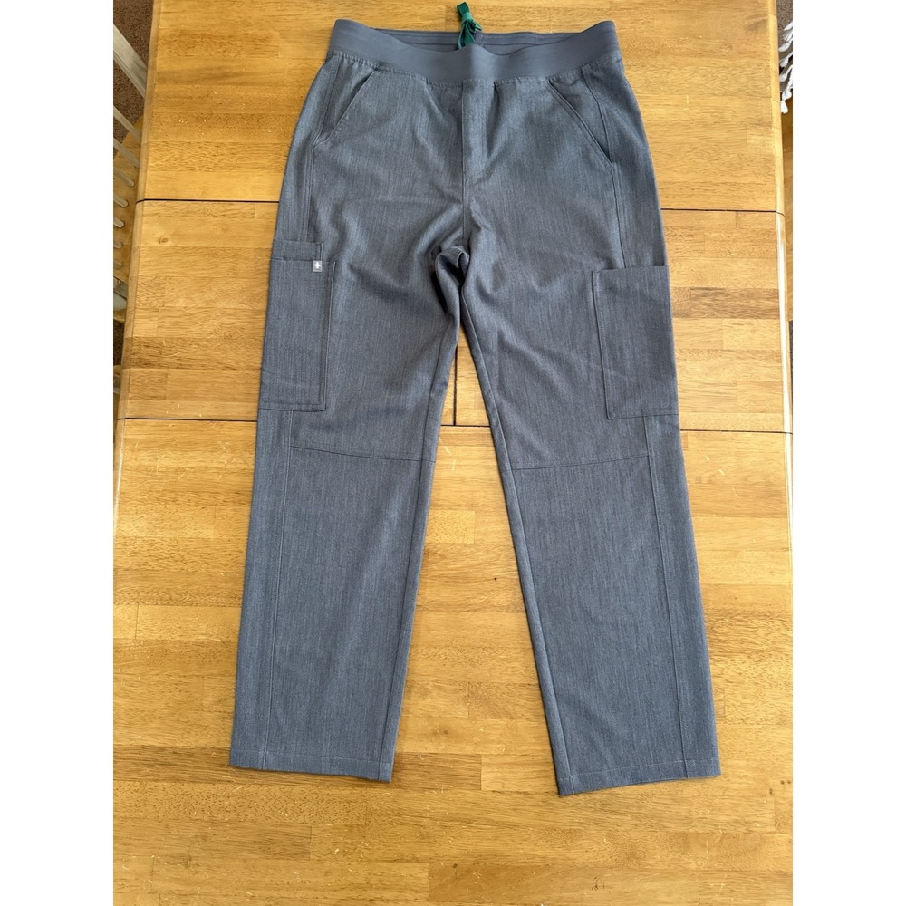 FIGS Axim Cargo Scrub Pants Graphite Gray T2001s Men's Size M‎